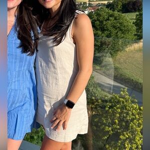 Abercrombie Linen Mini Dress